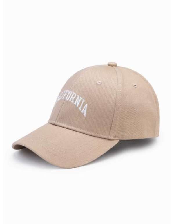 Férfi baseball sapka H174 bézs