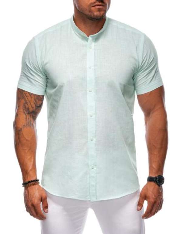 Férfi rövid ujjú póló K681 menta