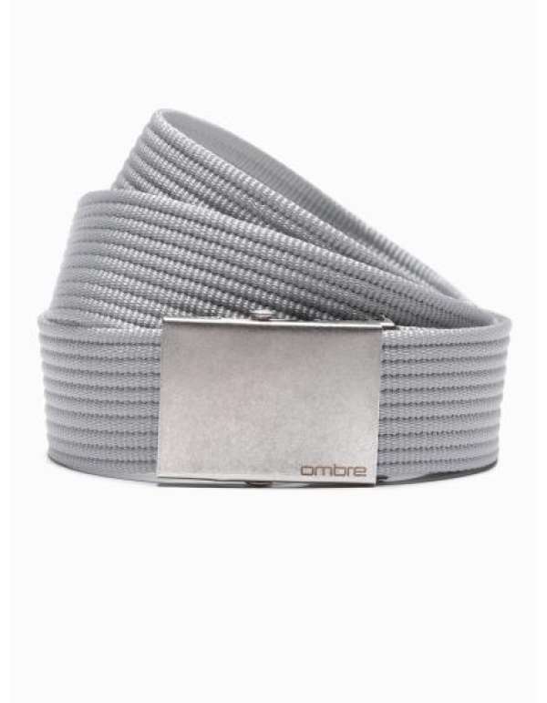 Férfi mosórongy öv BRAIDEN szürke