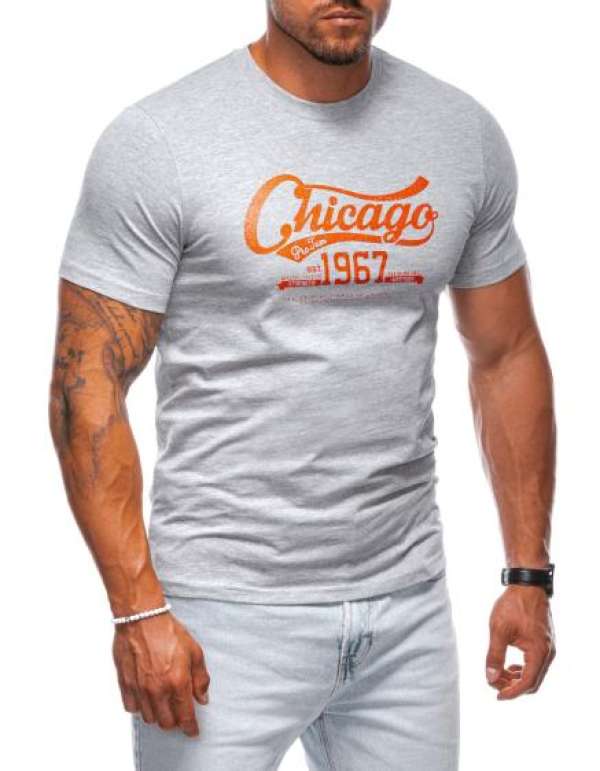 Férfi póló S2008 szürke