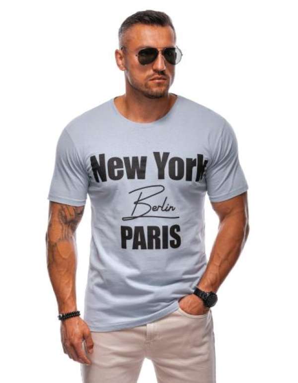 Férfi póló S2004 szürke