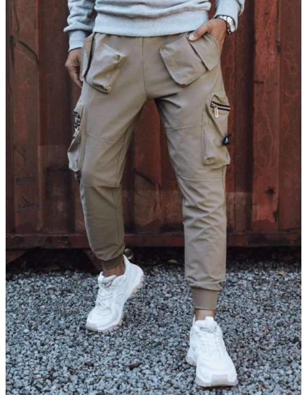 Férfi cargo nadrág LEVA bézs