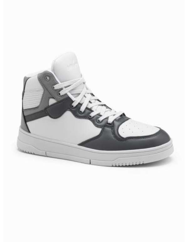 Férfi magas szárú tornacipő szürke