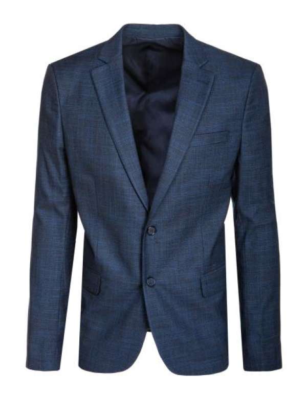 Férfi egyberészes blézer indigó színben