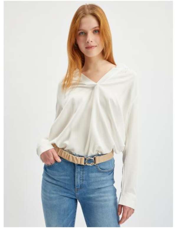 Bézs színű női öv