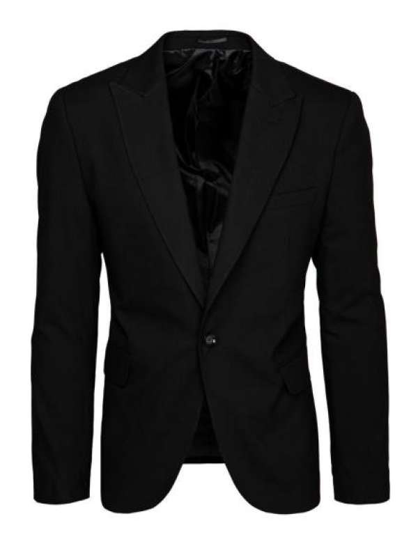 Férfi egyberészes blézer fekete
