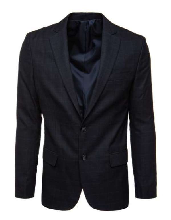 Férfi egyberészes tengerészkék blézer