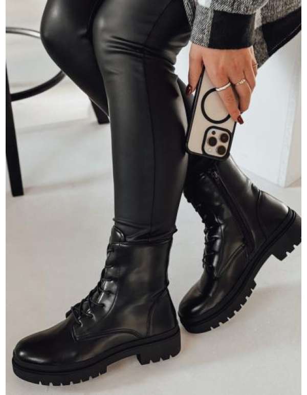 Női bő csizma STYLOBOSS fekete