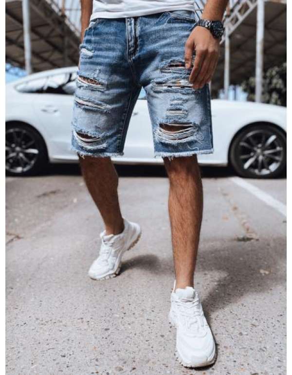 Férfi farmer rövidnadrág MEA kék