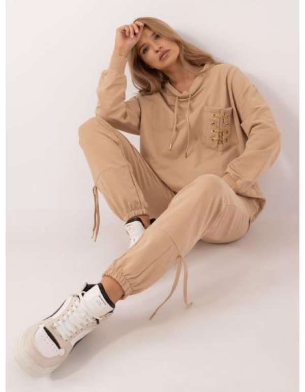 Camel tréningruha cargo nadrággal