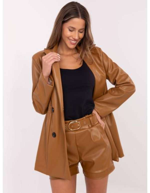 Camel női ökobőr rövidnadrág szettből