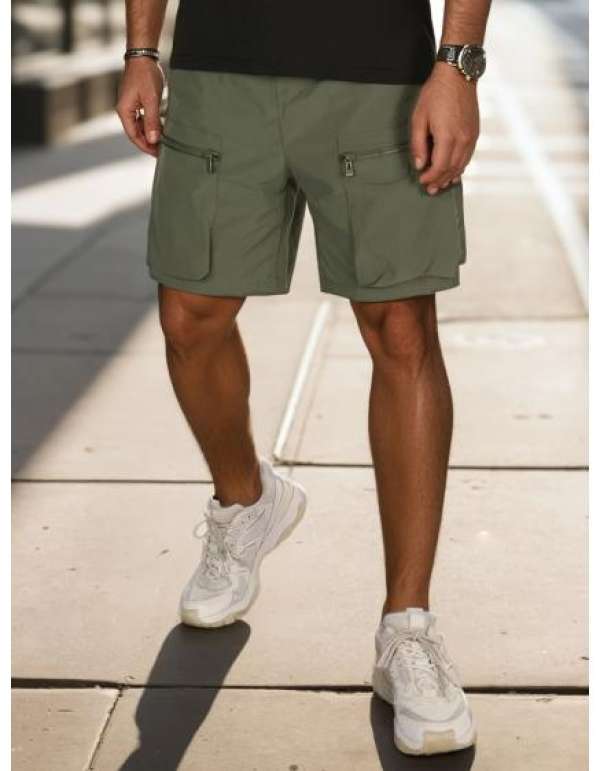 Férfi rövidnadrág, zöld