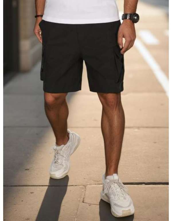 Férfi rövidnadrág, fekete