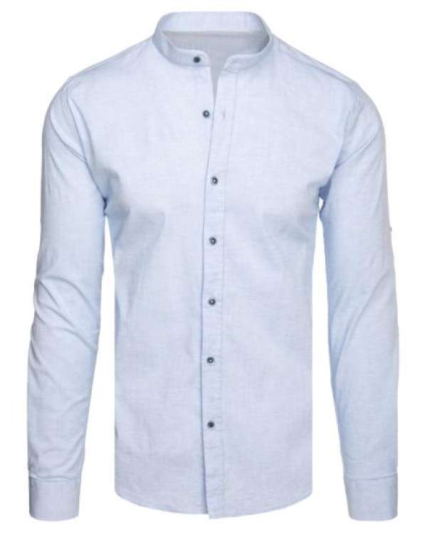 Világos kék casual férfi ing