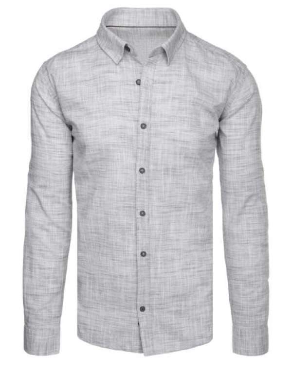 Szürke casual férfi ing