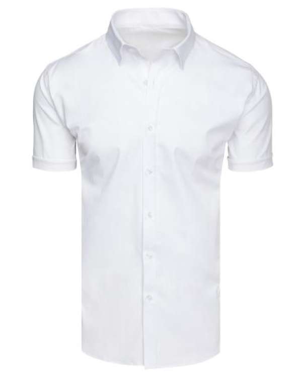 Férfi ing rövid ujjú, fehér