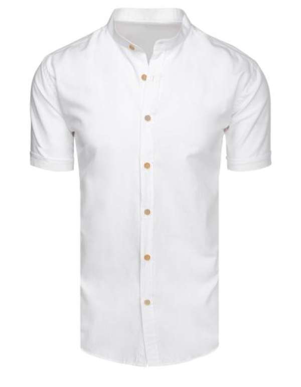 Férfi rövid ujjú ing, fehér