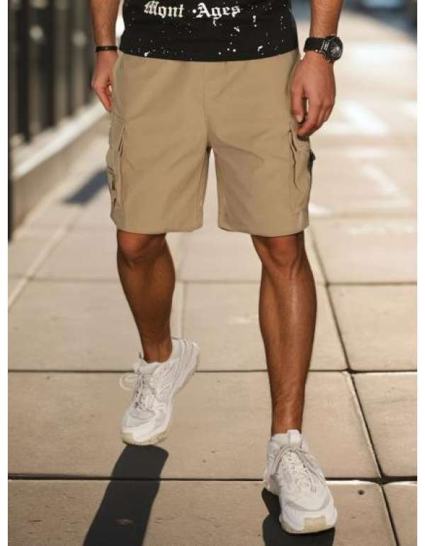 Férfi rövidnadrág, khaki