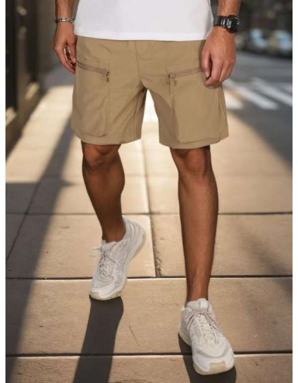 Férfi rövidnadrág, khaki