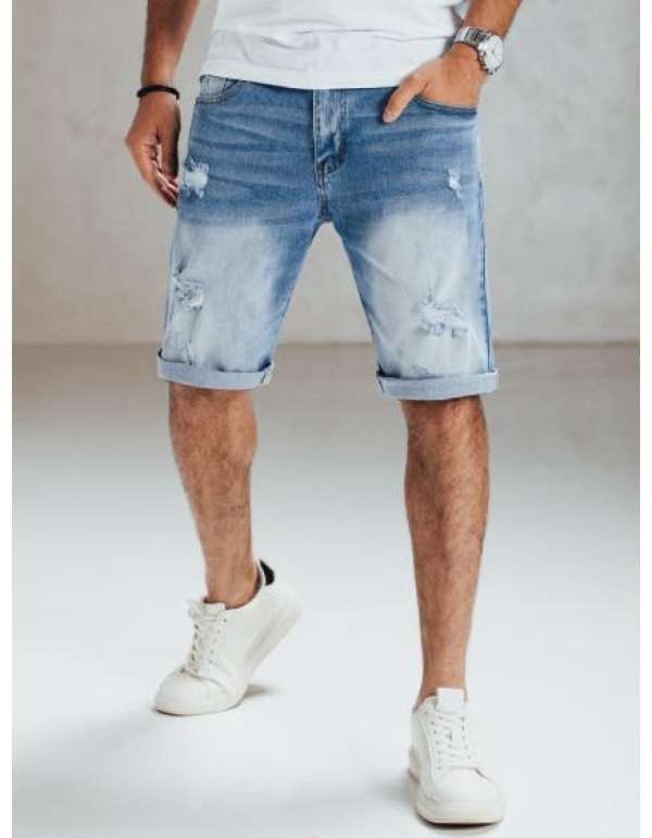 Férfi farmerrövidnadrág, kék