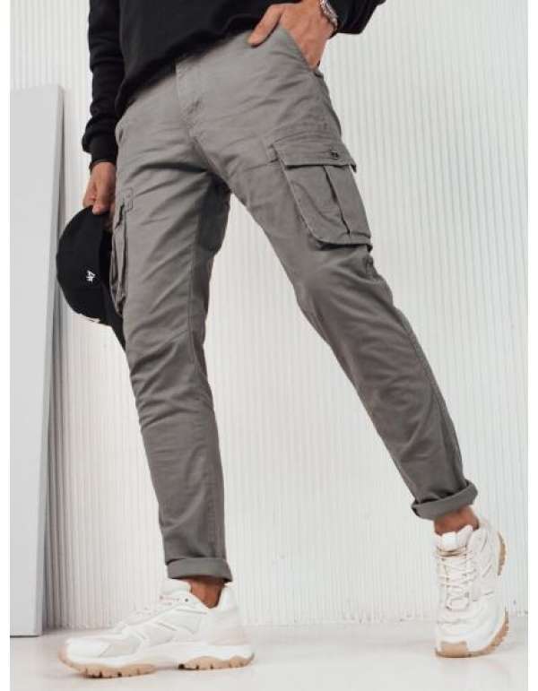 Férfi cargo nadrág, szürke