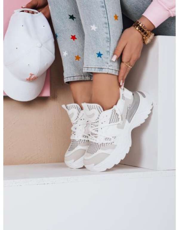 BEASTAR női magas platform cipő, bézs