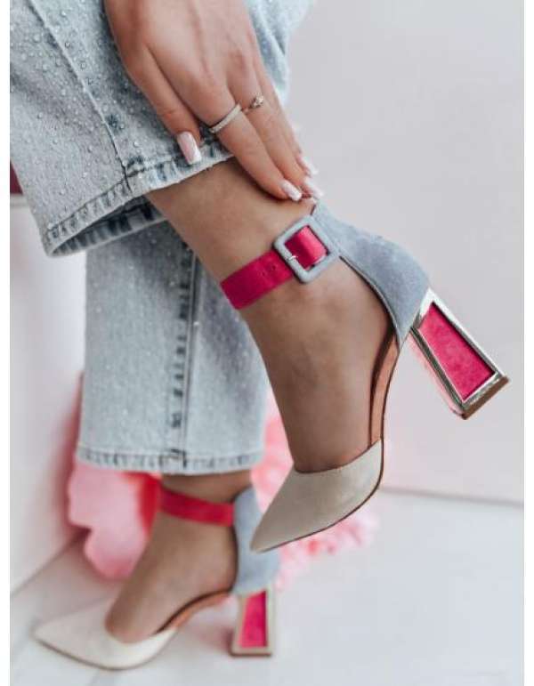 ELEHILL női cipő magas sarkú bézs