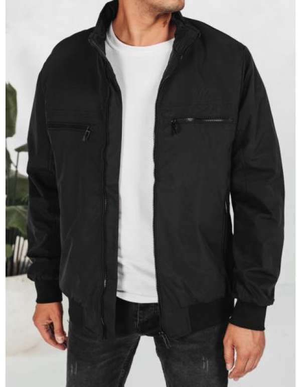 Férfi kabát, fekete