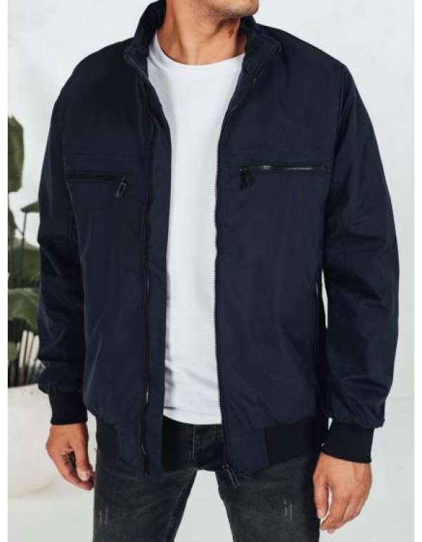 Férfi kabát, sötétkék