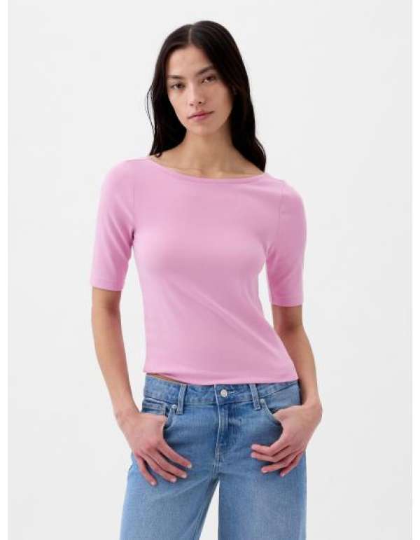 Cropp póló nyakkivágással