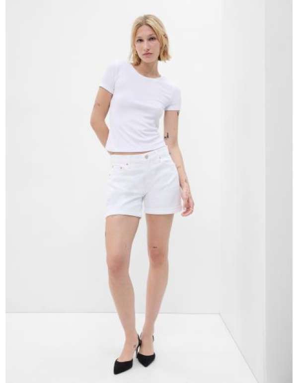 Barátnő farmer rövidnadrág