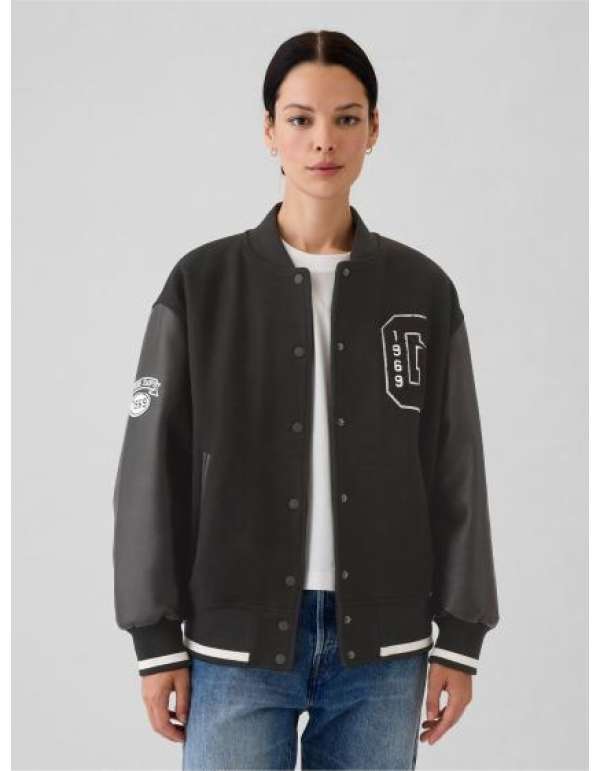 Gyapjú oversize bomber