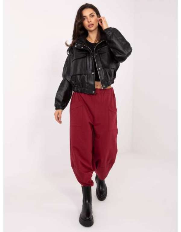 Bordó pulóver nadrág alapdarab aladin típusú