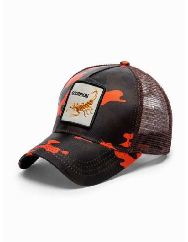 Férfi sapka H110 – barna/maszkírozott