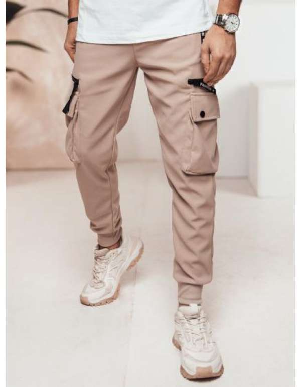 Férfi cargo nadrág, khaki