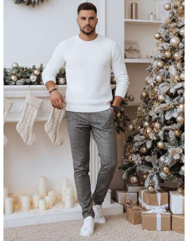 Férfi sötét szürke szabadidő nadrág