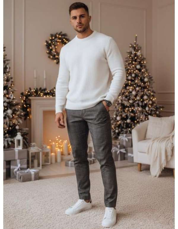 Férfi sötét szürke szabadidő nadrág