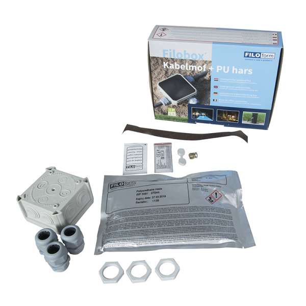 Kábelátvezetés öntőgyantával