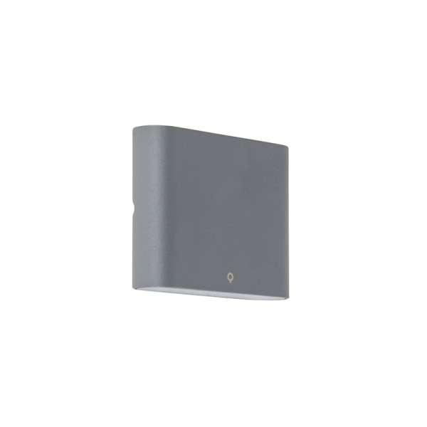 Fali lámpa antracit 11,5 cm LED-del IP65 - Batt