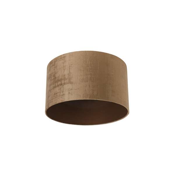 Barna bársony lámpabúra 35/35/20