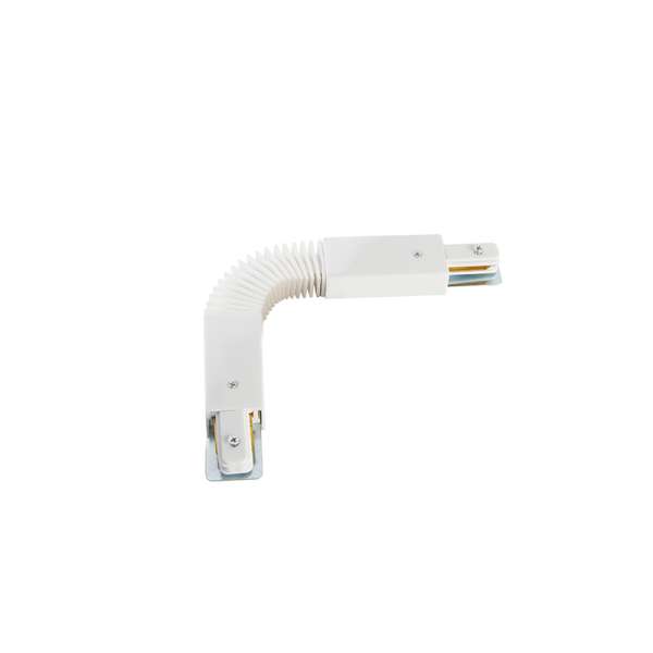 Állítható csatlakozó 1 fázisú sínhez fehér