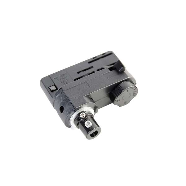 Függőlámpa adapter 3 fázisú sínhez fekete