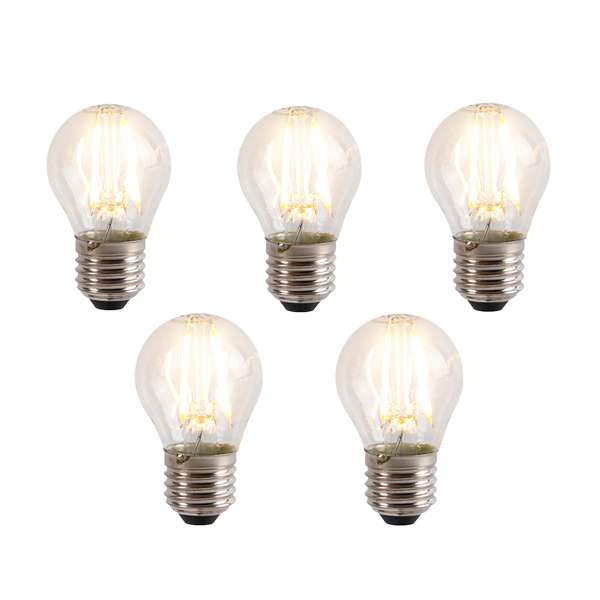 5 darabos E27 3 lépésben dimmelhető LED izzókészlet P45 5W 700 lm 2700K