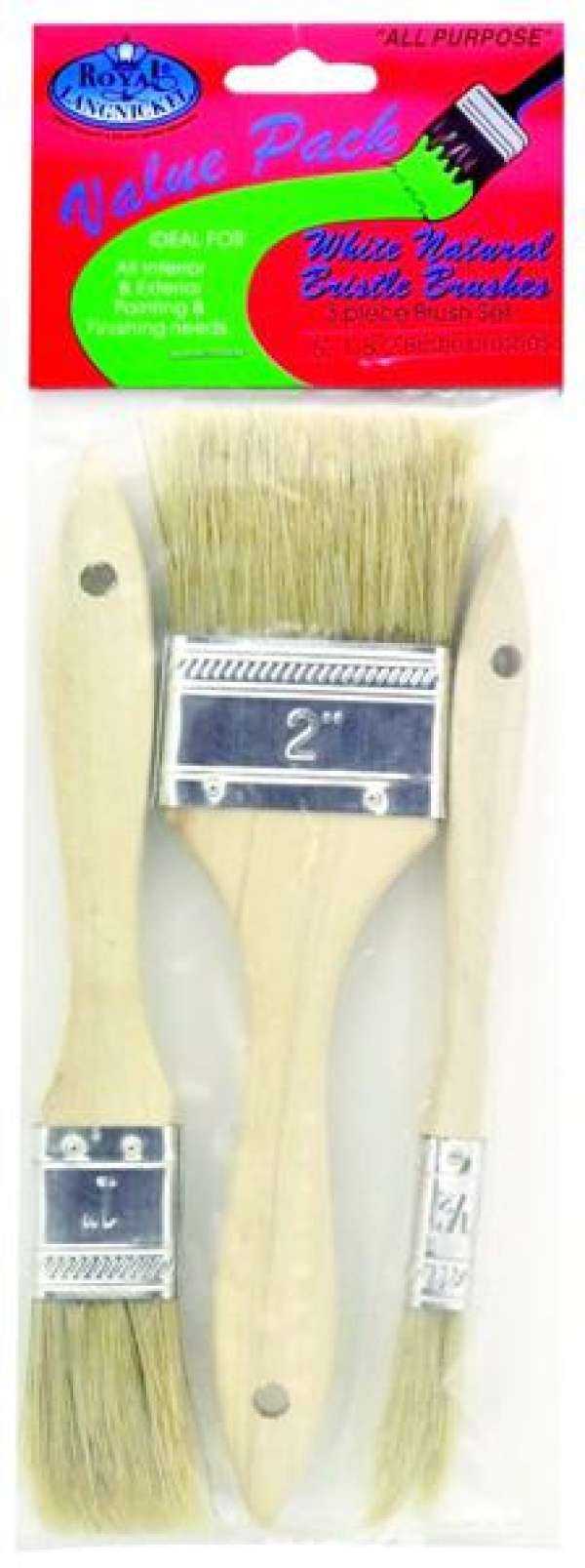 Alapozó ecsetek - 3- részes szett (ecsetek Royal & Langnickel)