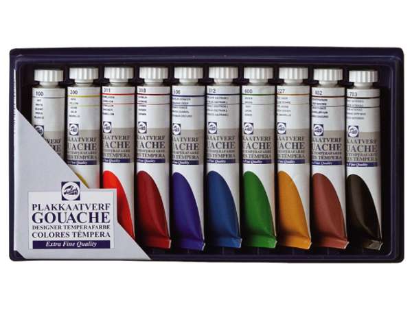 Temperák GOUACHE TALENS SZETT 10x20ml (Temperák Royal Talens 10x20ml)