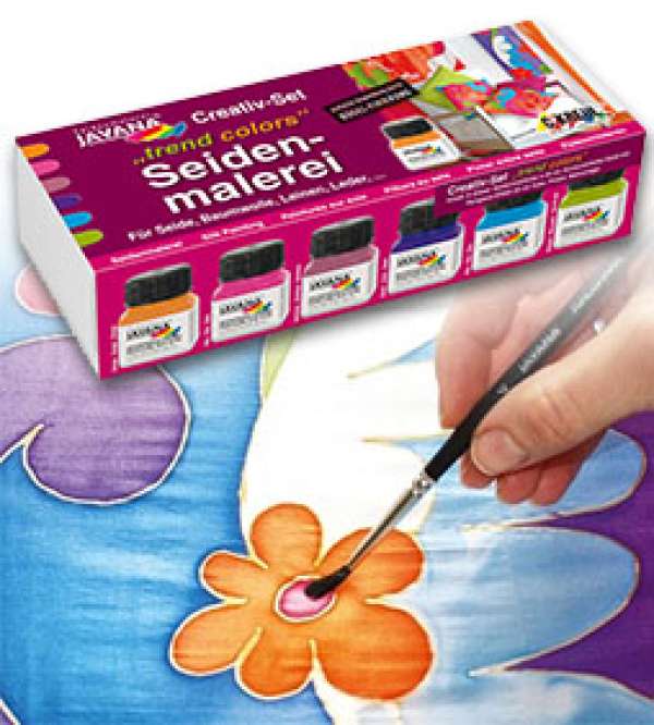 Trend colors JAVANA selyemfestő készlet (selyemfestő készlet 6x20 ml)