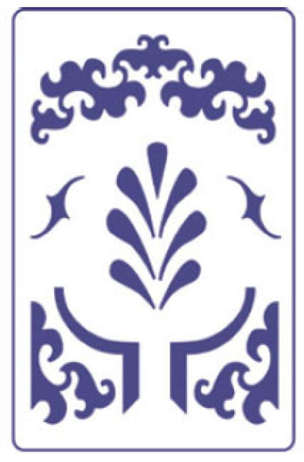 PENTART sablon A5 - Ornaments S1 (hobbi kellék)