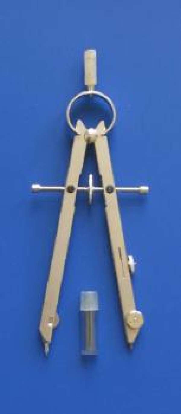 Könnyen állítható fém körző (Rajzkellékek)