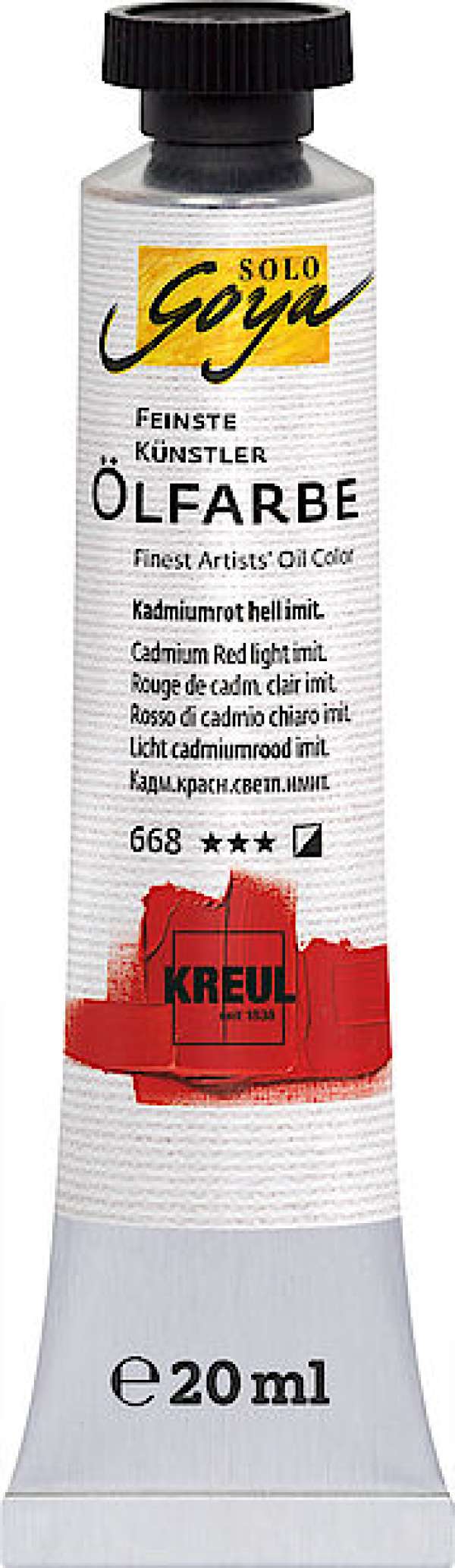 Olajfesték Finest Artists Solo Goya 20 ml | válassza ki a színt