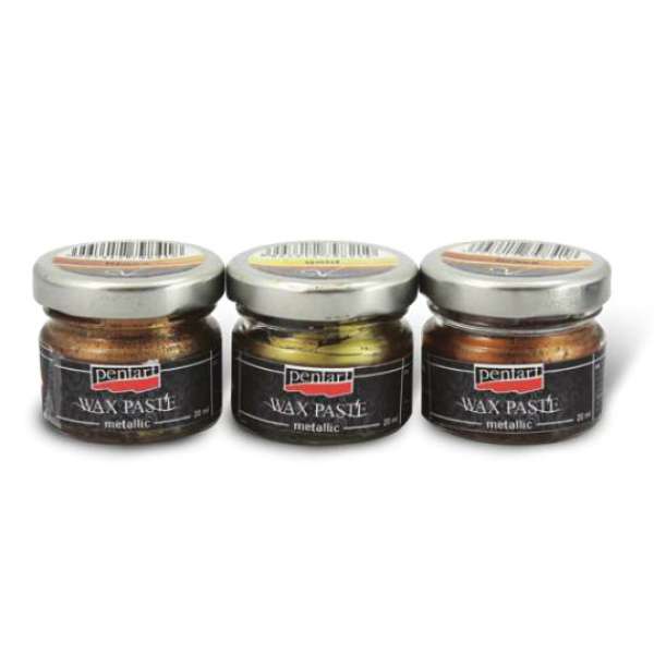 Metál viaszpaszta 20 ml | különböző színek (metál viaszpaszta PENTART)